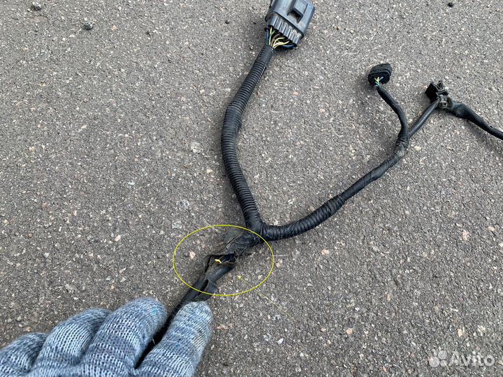 Проводка заднего бампера XC60 (под ремонт)