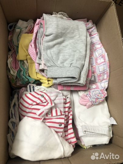 Одежда для девочки от 0-6 месяцев