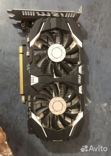 Видеокарта gtx 1050 ti 4gb msi