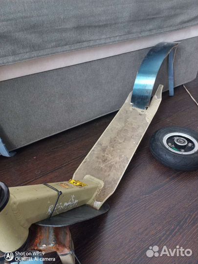 Рама самоката на ремонт