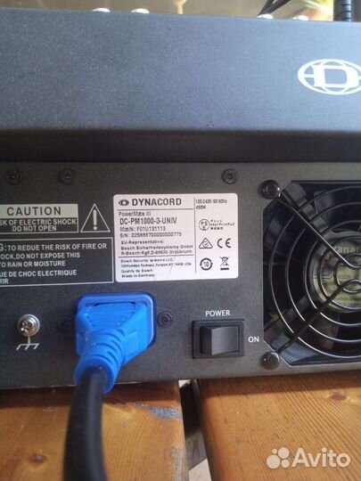 Микшерный пульт Dynacord PM 1000-3