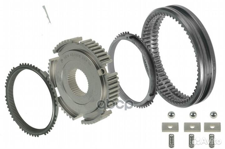 Муфта синхронизатора 3/4 в сборе, ZF S5-42