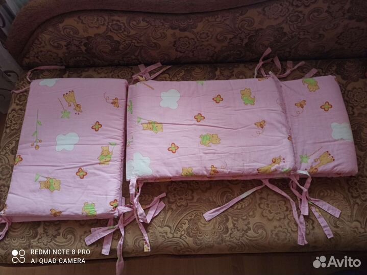 Бортики в кроватку