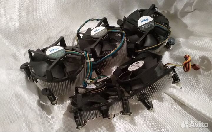 Корпусные вентиляторы б/у,Интел,ш/питания