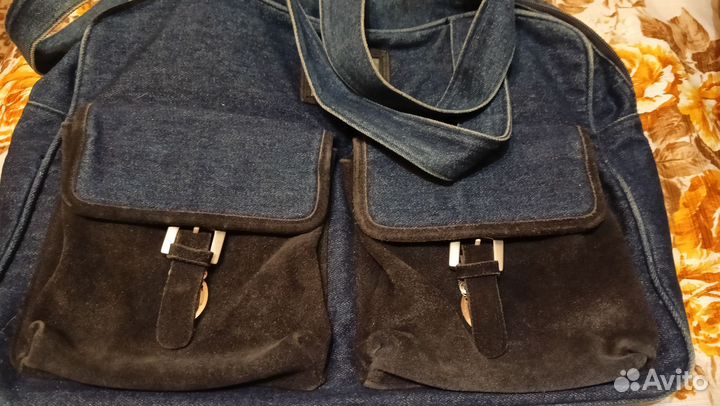 Джинсовая сумка