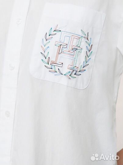 Tommy hilfiger рубашка женская.46-48 оригинал