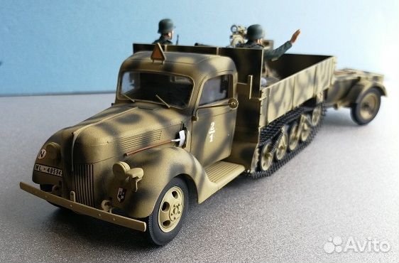 Модель Форд + flak-38 масштаб 1/35