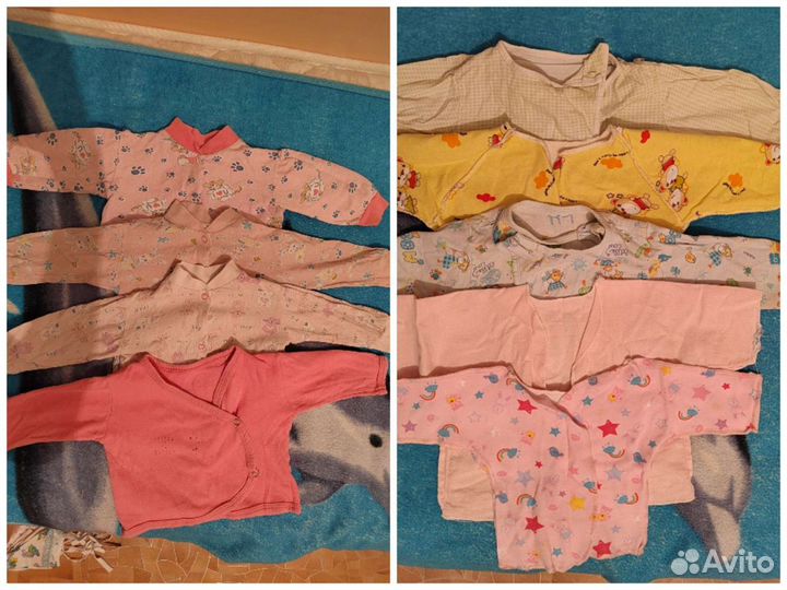 Вещи на девочку до года