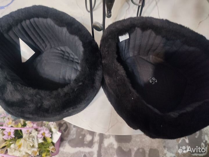 Шапка ушанка мужская овчина