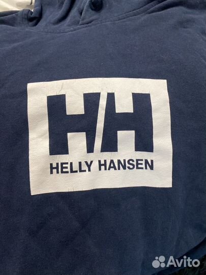 Худи helly hansen темно-синее s оригинал