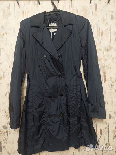 Новый плащ женский geox,синий, размер 42