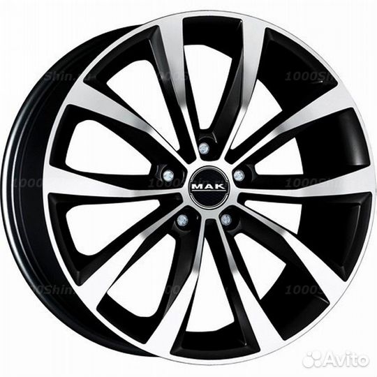 Диск 8*20 5*114,3 ET35 76 MAK Wolf Black Mirror