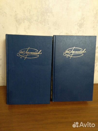 Лермонтов поэзия и проза, 2 тома