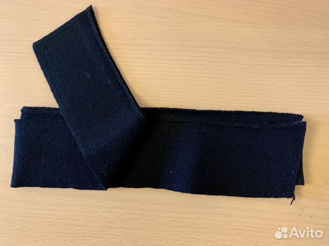 Манжет черный трикотажный