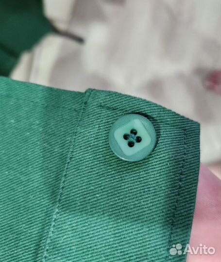 Джинсовая рубашка мужская