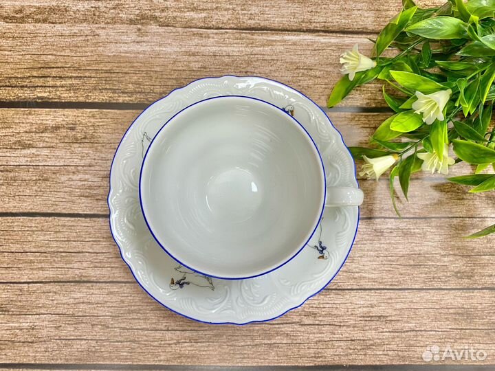 Чашка с блюдцем 