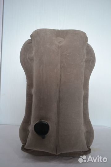 Надувная подушка под голову для путешествий