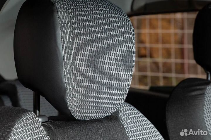 Чехол жаккард на VW polo sedan 40/60 2019- (шт) 90