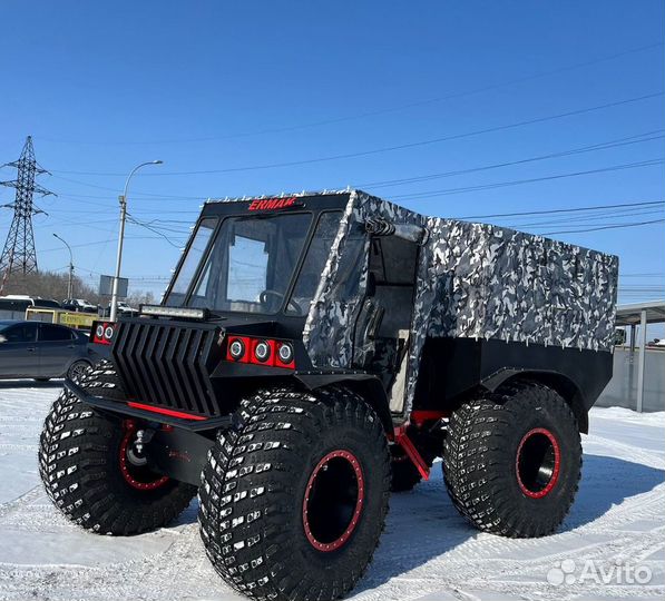 Квадроцикл переломка Ермак (Снегоболотоход)