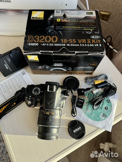 Фотоаппарат nikon d3200