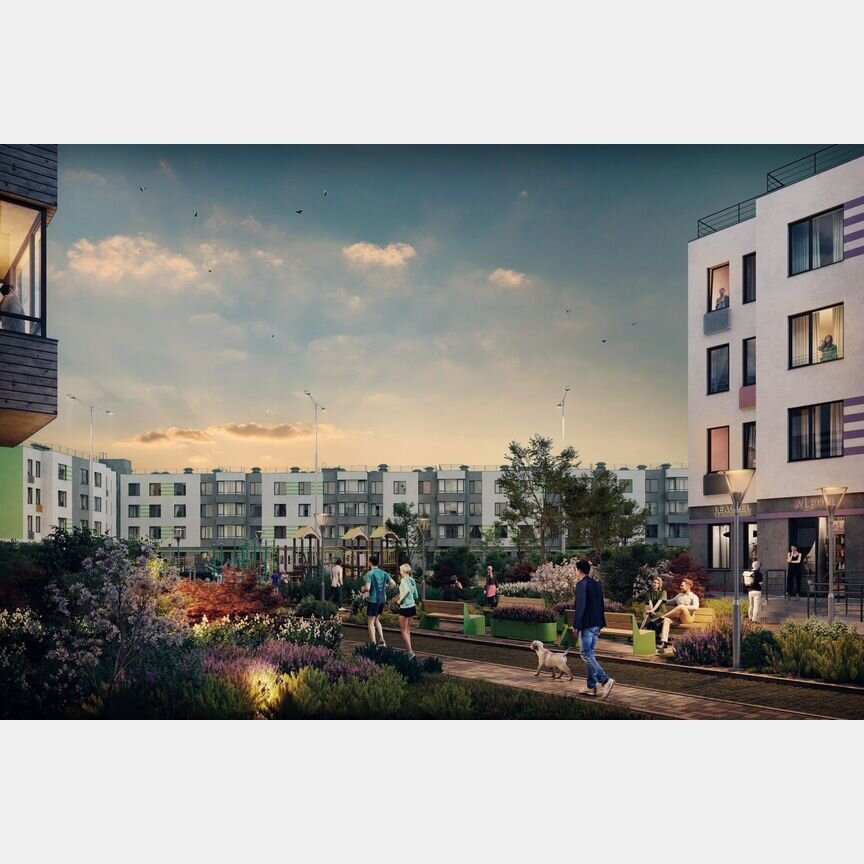 3-к. квартира, 84,9 м², 3/4 эт.