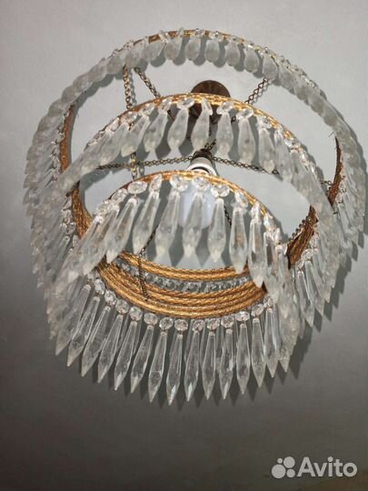 Хрустальная люстра СССР