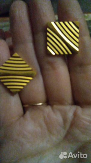 Брошь и запонки Винтаж СССР