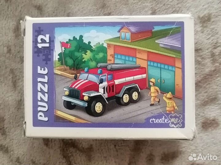 Пазлы для малышей, машины, Лео и Тиг