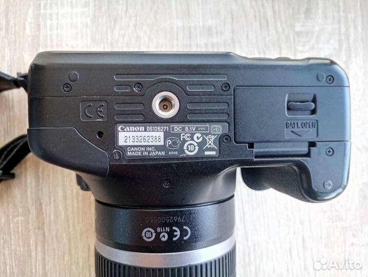 Canon EOS 550d kit (с объективом)