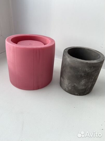 Силиконовая форма молд для бетона и гипса