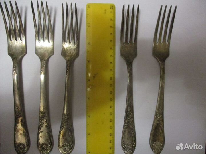 Вилки + Ложки Мельхиор и Нержавейка