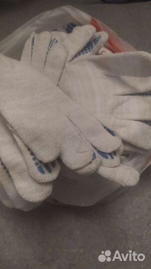 Перчатки высший сорт Х/Б Для сада огорода