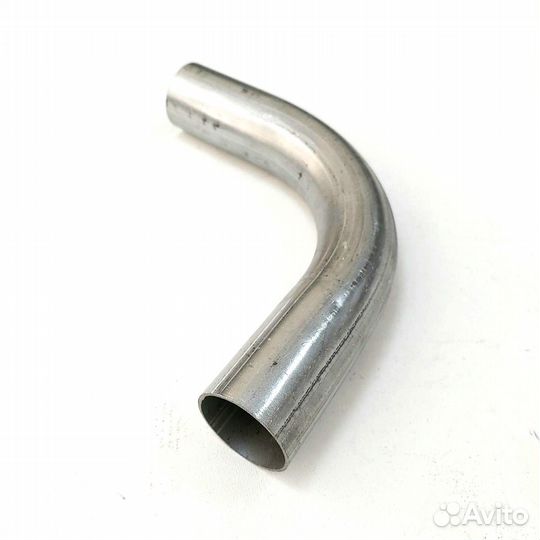 Труба-гиб глушителя 45*300 угол 90 нержавейка CBD