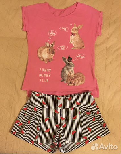 Футболки, шорты, платье