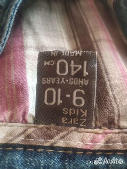 Джинсовая туника Zara