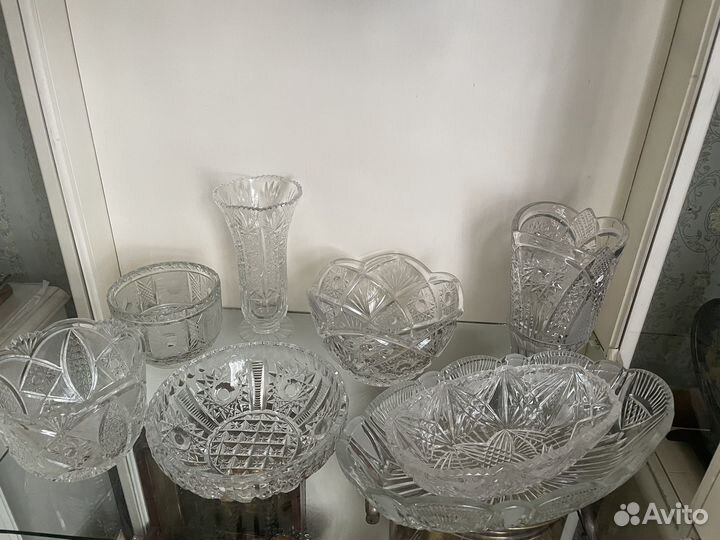 Ваза хрустальная СССР