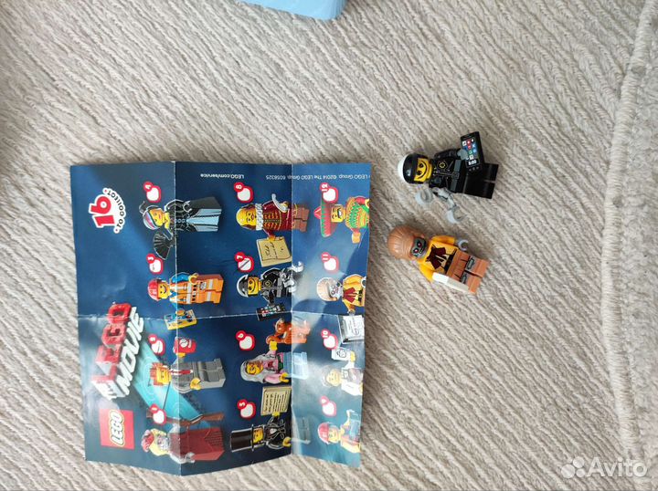 Lego movie минифигурки