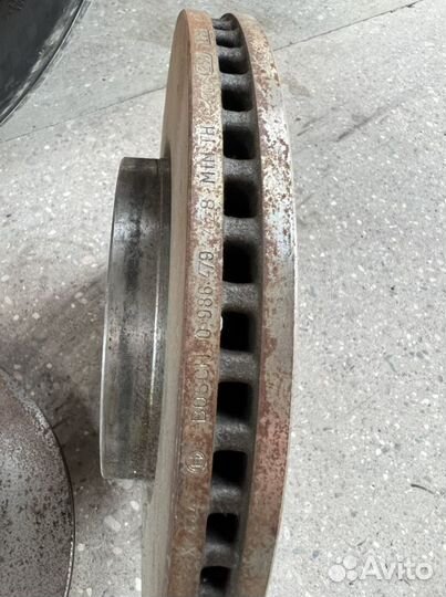 Тормозные диски Toyota передние Rav 4