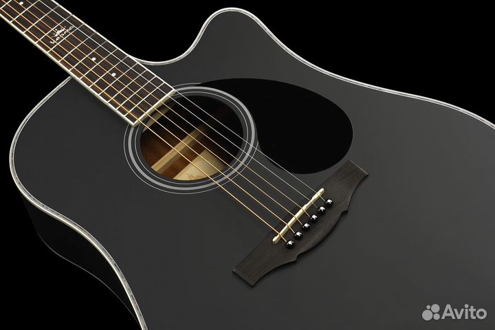 Акустическая гитара Kepma D1C Black