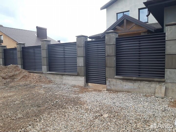 Жалюзийный забор