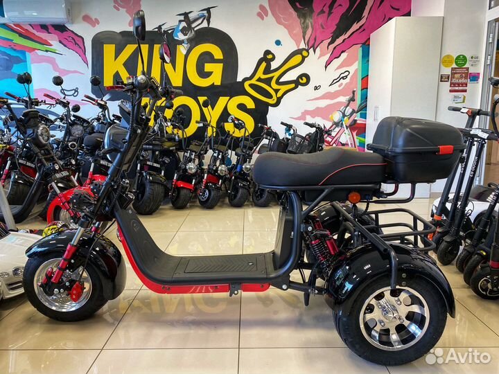 Электроскутер WS-PRO Trike+ 3000W 21Ah New 2021