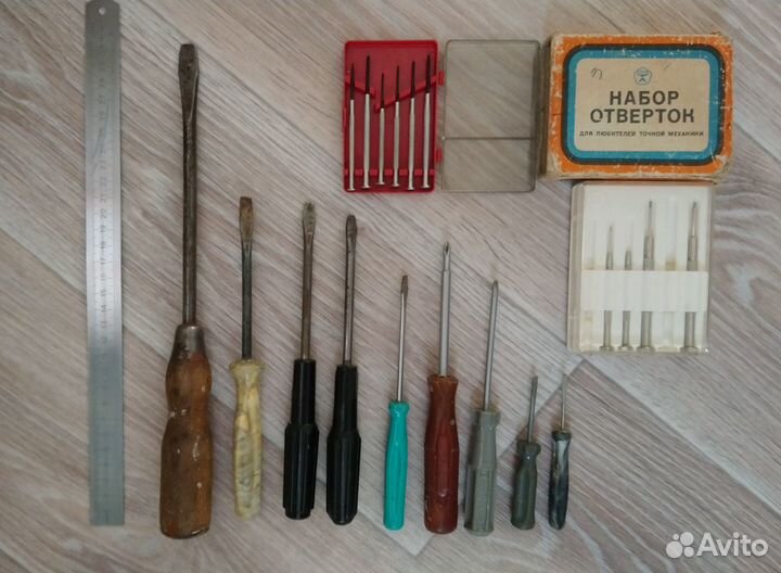 Отвертки, часовые отвертки СССР