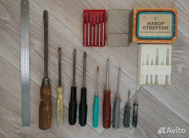 Отвертки, часовые отвертки СССР