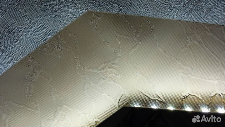 3D зеркало с подсветкой и датчиком включения :)