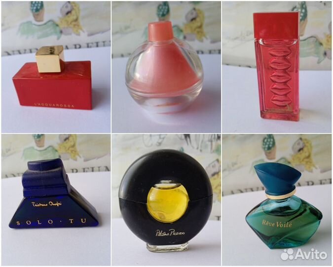 Мини -духи винтаж