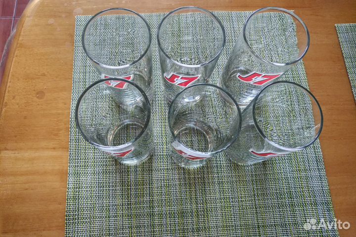 Набор стаканов J7 из 6 шт. Новые