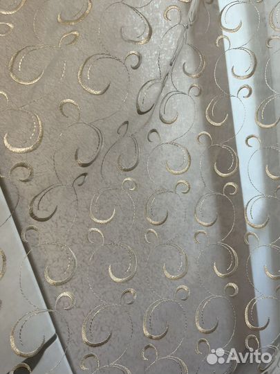 Комплект шторы и тюль