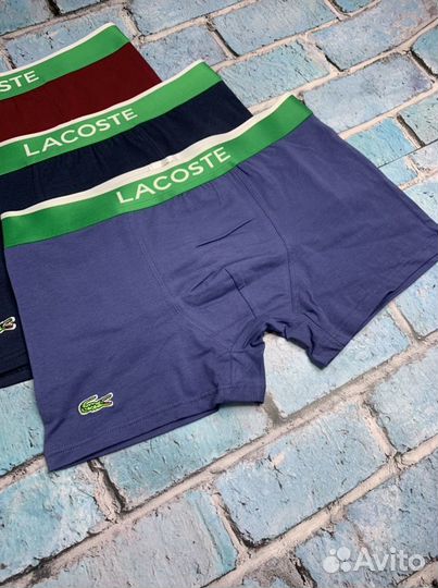 Трусы мужские боксеры lacoste