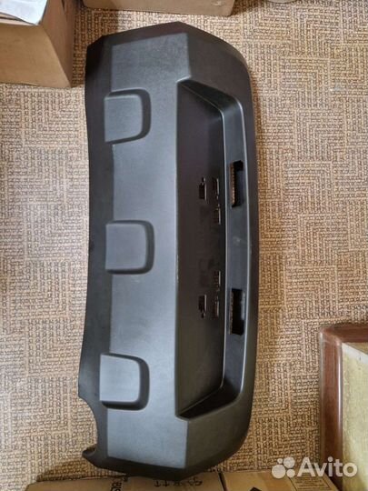 Губа заднего бампера kia soul