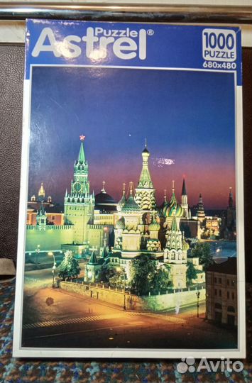 Пазлы astrel 1000 деталей,нов.,6848см, Москва